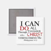 AIMANT I CAN PHILIPPIANS 4:13 (Recto/Verso)