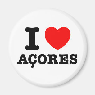 Aimant I coeur Acores