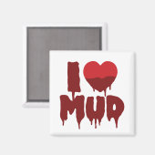 Aimant I Coeur (Amour) Boue (Recto/Verso)