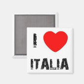 Aimant I [coeur] Italia (Recto/Verso)