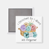 Aimant I Crochet personnalisé (Recto/Verso)