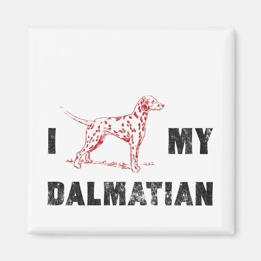 Aimant I Dalmatien ma dalmate (Devant)