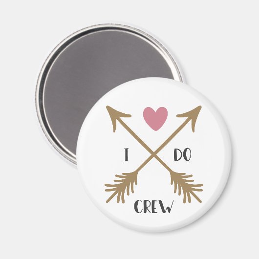 Aimant I DO CREW Mariage Proposition (Recto/Verso)