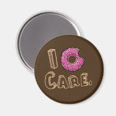 Aimant I Donut Care Funny (Recto/Verso)