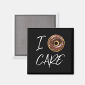 Aimant I Donut Care Funny Doughnut Joke (Recto/Verso)
