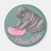 Aimant I Donut Partager Hippo (Devant)