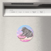 Aimant I Donut Partager Hippo (In Situ (Lave-vaisselle))