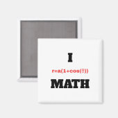Aimant I Équation polaire (I Coeur) Math (Recto/Verso)