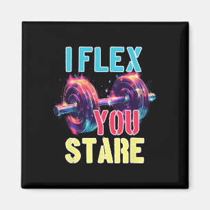 Aimant I Flex You Stare