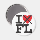 Aimant I Hate FL - Floride (Recto/Verso)