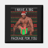 Aimant I Have Big Package For You Santa Claus & Huge (Devant)