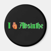 Aimant I Heart Absinthe (Devant)