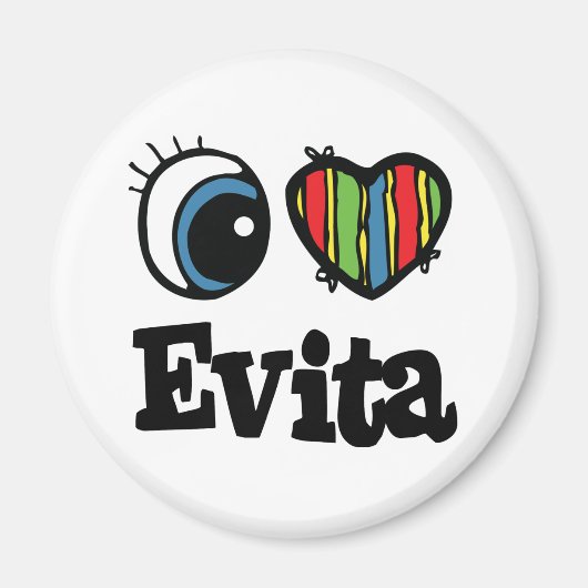 Aimant I Heart (Amour) Evita (Devant)
