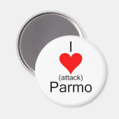 Aimant I Heart Attack Parmo (Recto/Verso)