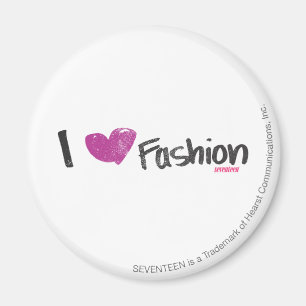 Aimant I Heart Fashion Aqua