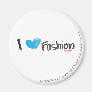 Aimant I Heart Fashion Jaune