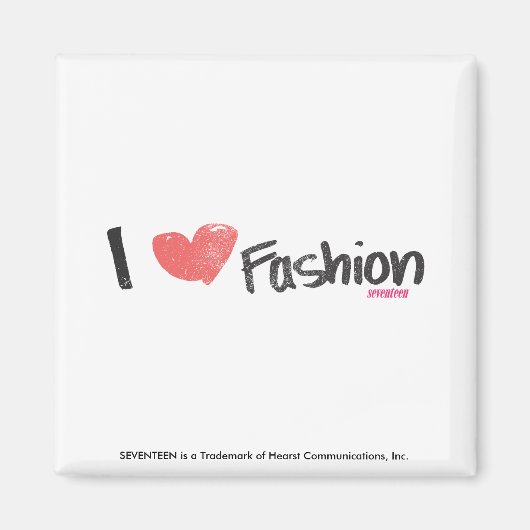 Aimant I Heart Fashion Purple (Devant)