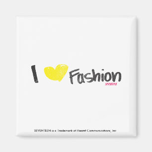 Aimant I Heart Fashion Rose