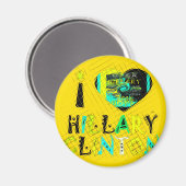 Aimant I Heart Hillary Clinton : Graffiti Expression Art (Recto/Verso)