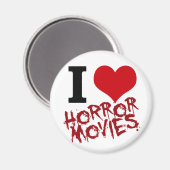 Aimant I Heart Horror Movies (Recto/Verso)