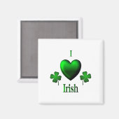 Aimant I Heart Irish (Recto/Verso)