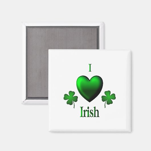 Aimant I Heart Irish (Recto/Verso)