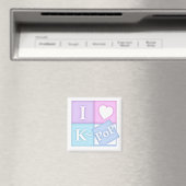 Aimant I Heart K~Pop (In Situ (Lave-vaisselle))
