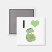 Aimant I Heart Kappa (Recto/Verso)