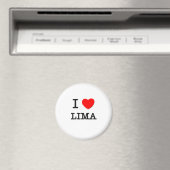 Aimant I Heart LIMA (In Situ (Lave-vaisselle))