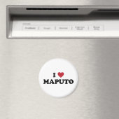 Aimant I Heart Maputo Mozambique (In Situ (Lave-vaisselle))