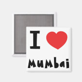 Aimant I heart Mumbai / Bombay (Recto/Verso)