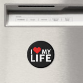 Aimant I Heart My Life Collection (In Situ (Lave-vaisselle))