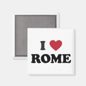 Aimant I Heart Rome Italie (Recto/Verso)