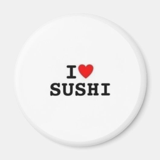 Aimant I Heart Sushi (Devant)