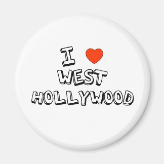 Aimant I Heart West Hollywood