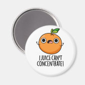 Aimant I Jus ne peut pas se concentrer mignonne Pun orang (Recto/Verso)