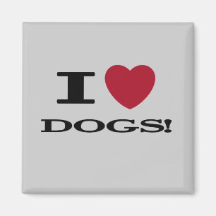 Aimant I le coeur poursuit des T-shirts et des cadeaux