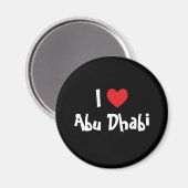 Aimant I Love Abu Dhabi (Recto/Verso)