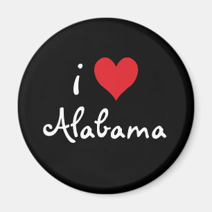 Aimant I Love Alabama