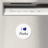 Aimant I Love Alaska (In Situ (Lave-vaisselle))