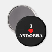 Aimant I Love Andorra (Recto/Verso)