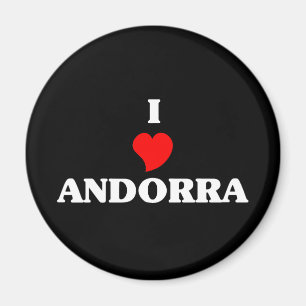 Aimant I Love Andorra