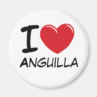 Aimant I Love Anguilla