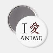 Aimant I Love Anime (Recto/Verso)