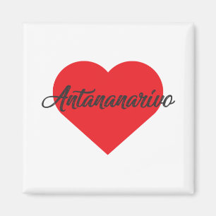 Aimant I Love Antananarivo - Madagascar