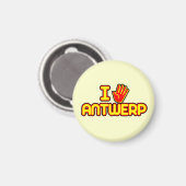 Aimant I Love Anvers (main) (Recto/Verso)
