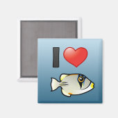 Aimant I Love Arabian Picassofish (Recto/Verso)