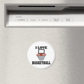 Aimant I Love Basket Basket (In Situ (Lave-vaisselle))