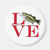 Aimant I Love Bass (Devant)