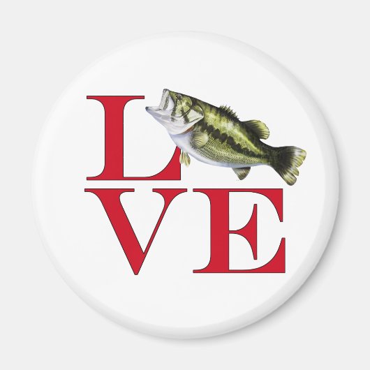 Aimant I Love Bass (Devant)